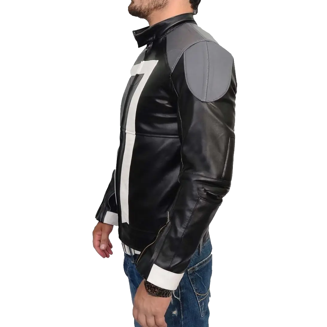 Agents of Shield Robbie Reyes Leather Jacket