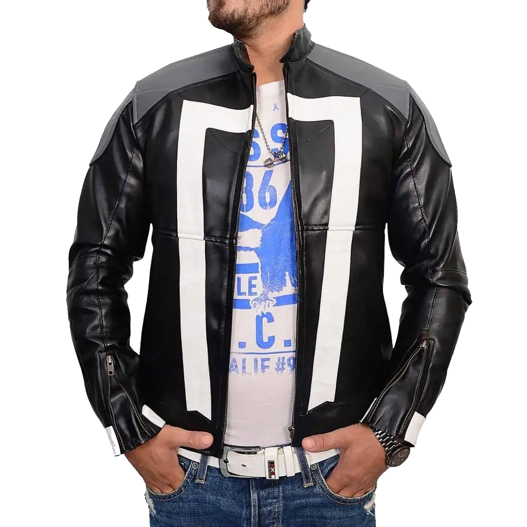 Agents of Shield Robbie Reyes Leather Jacket