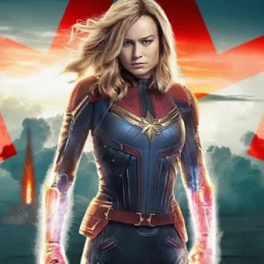 Captain Marvel Carol Danvers Leather Jacket