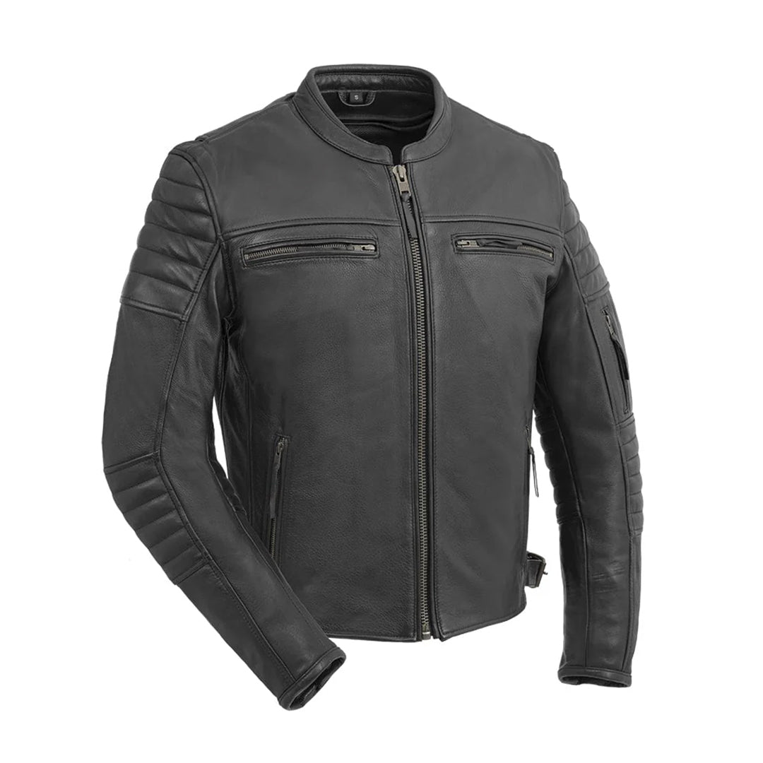 Men's Raider Motorcycle Leather Jacket