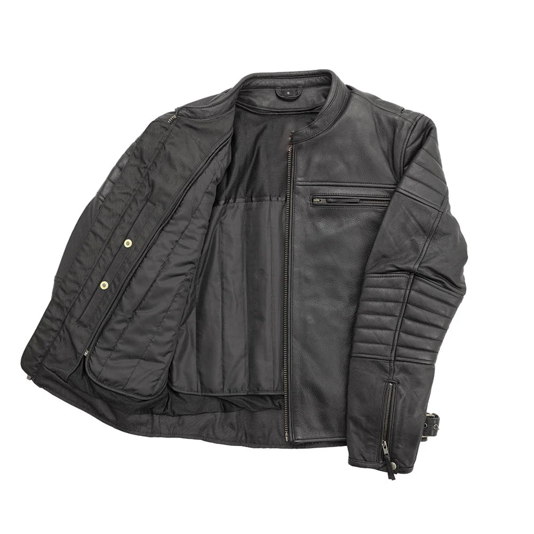 Men's Raider Motorcycle Leather Jacket