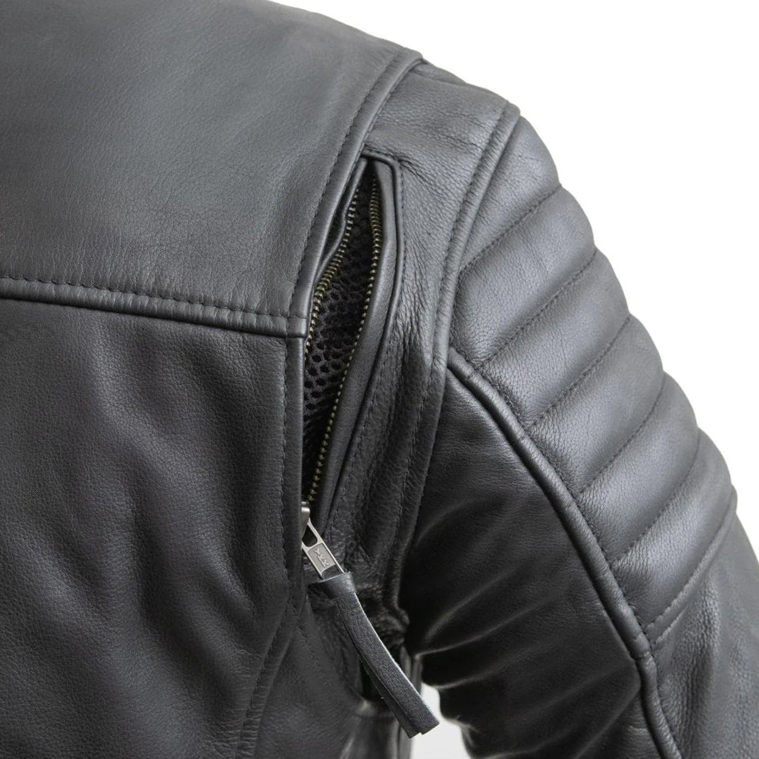 Men's Raider Motorcycle Leather Jacket