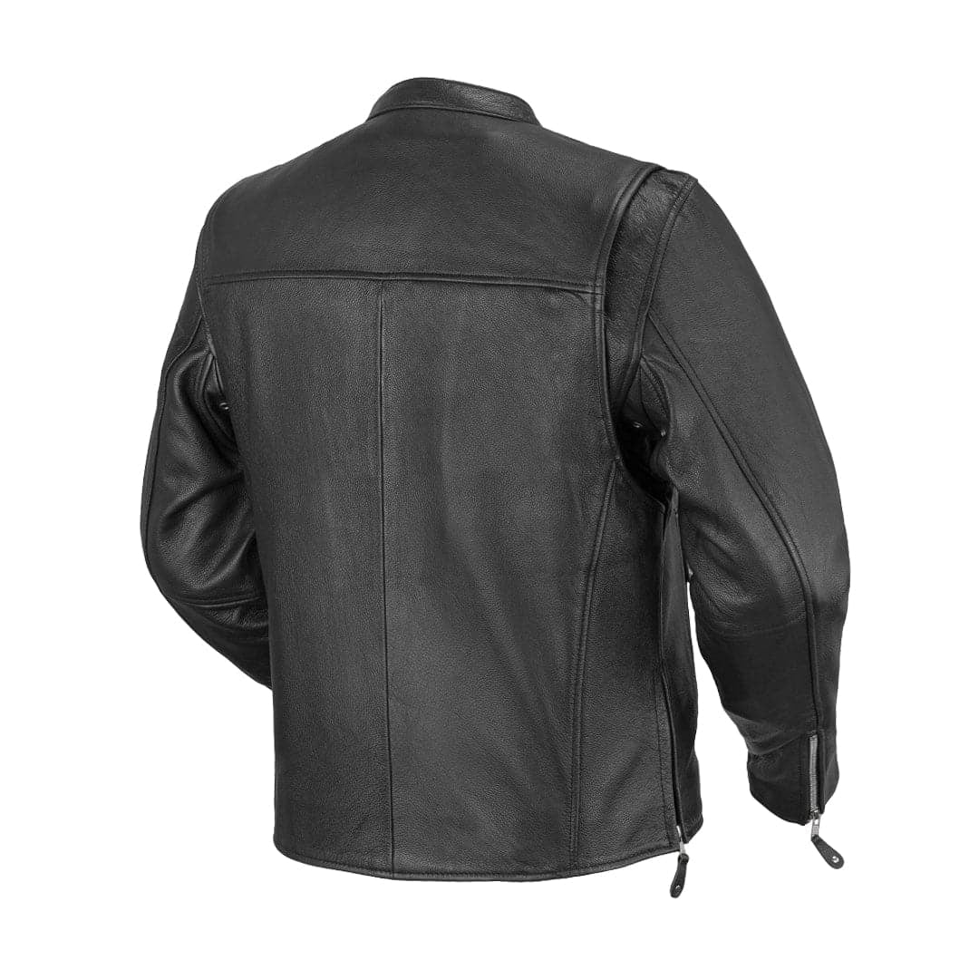 Men's Ace Leather Motorcycle Jacket