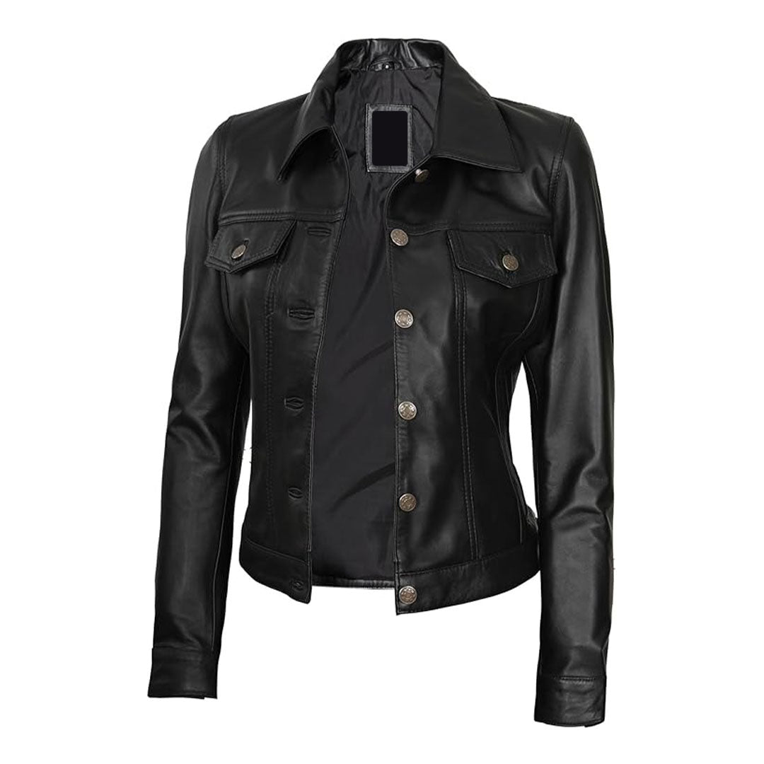 Women's Classic Moto Original Leather Jacket