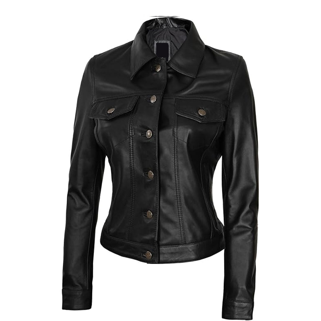 Women's Classic Moto Original Leather Jacket