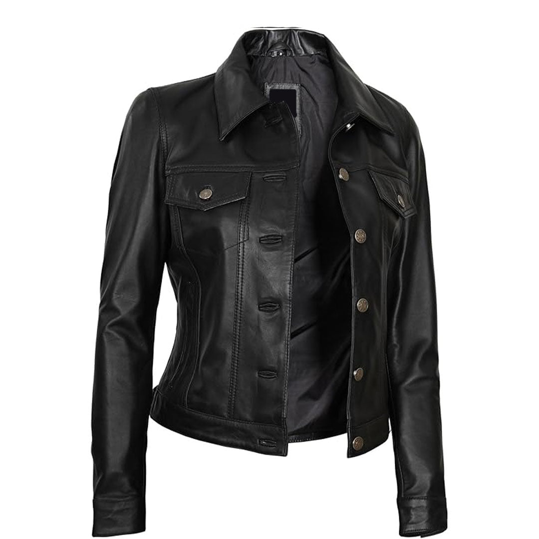 Women's Classic Moto Original Leather Jacket