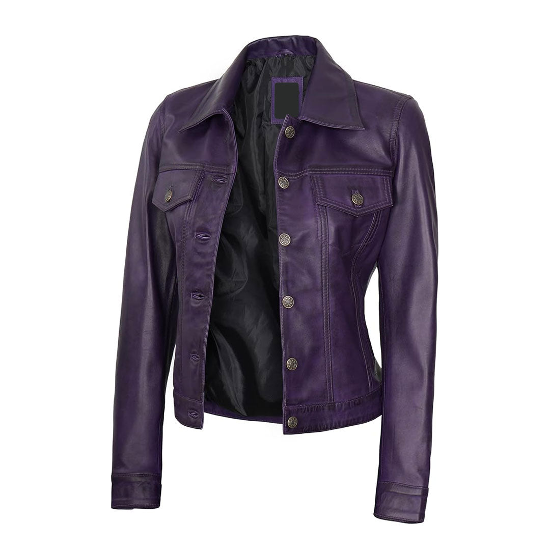 Women's Classic Moto Original Leather Jacket