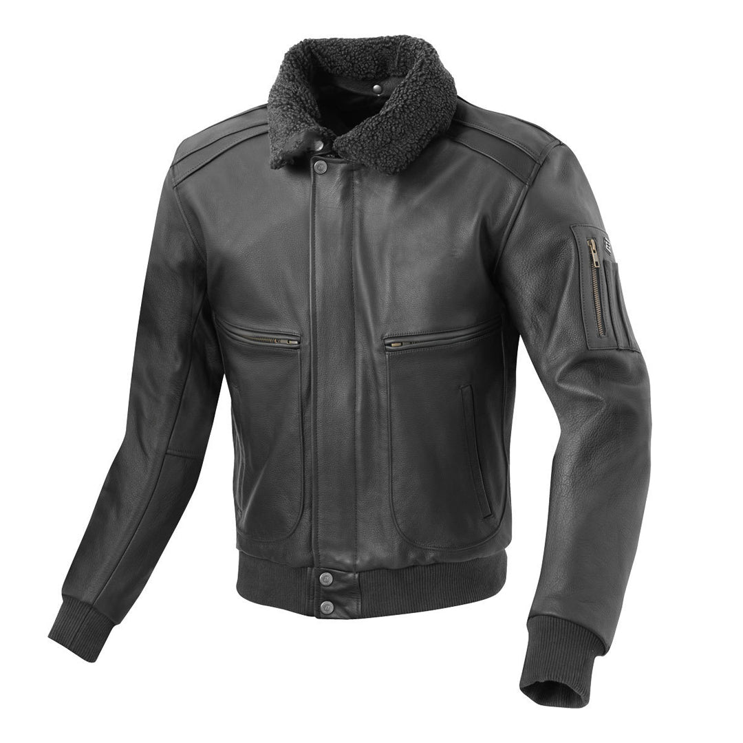 Men's Bogotto Aviator Motorcycle Leather Jacket