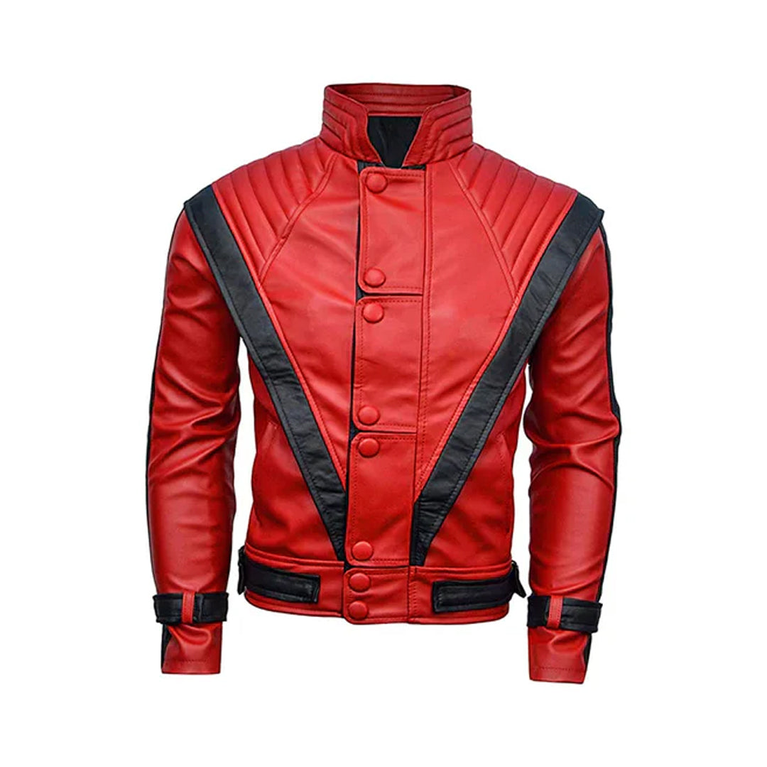 Men's MJ Thriller Genuine Leather Jacket