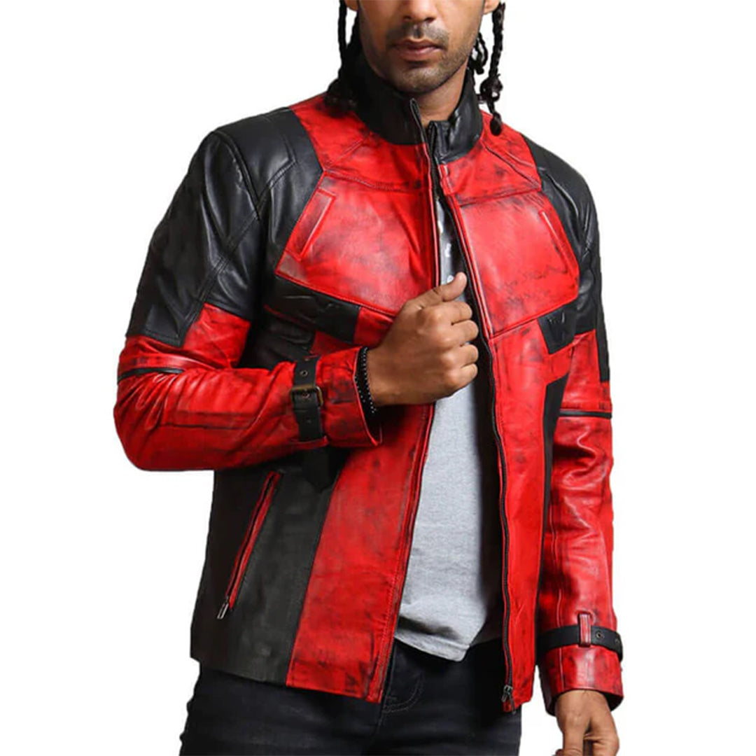 Ryan Reynolds Deadpool Leather Jacket