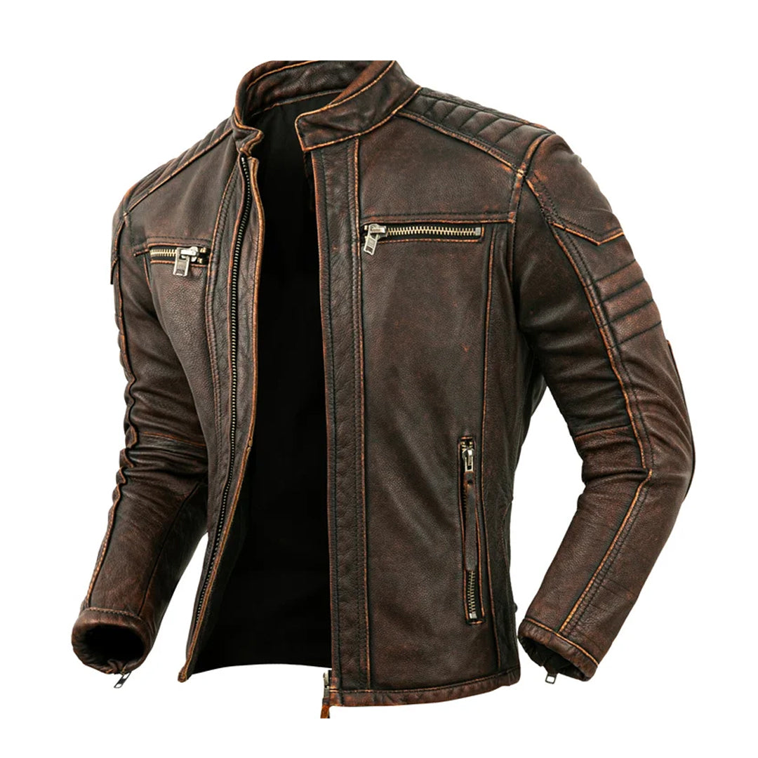 Original leather jackets for men best sale