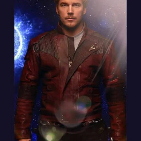 Guardians Of The Galaxy 2 Star Lord Leather Jacket