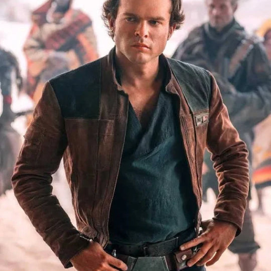 Han Solo A Star Wars Story Leather Jacket