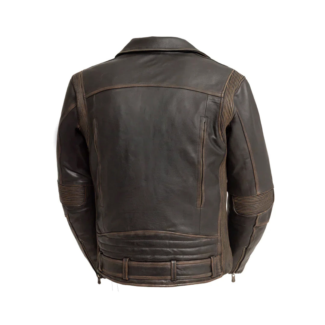 Men's Wrath Motorcycle Leather Jacket